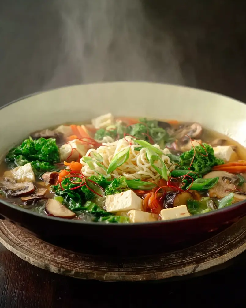 Vegetarian Hot Pot 2 Cooking process image