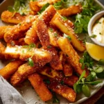Haloumi fries